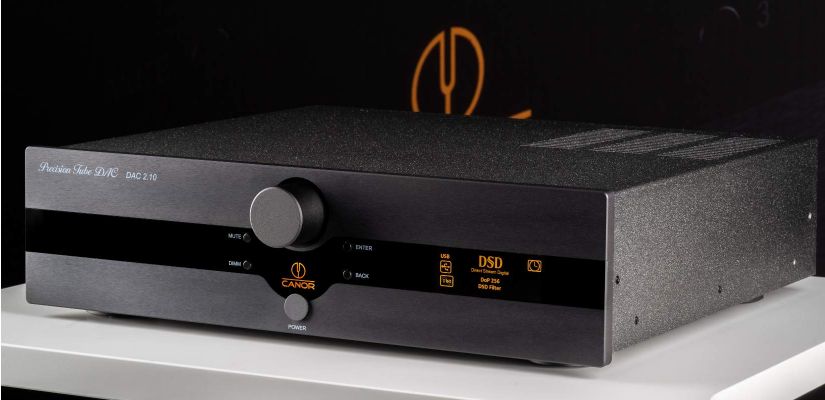 Canor DAC 2.10 - D/A converter with analogue tube-based output